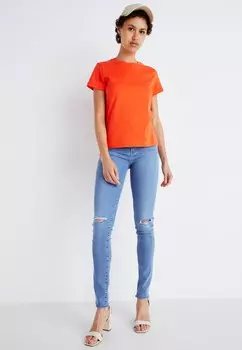 Футболка с принтом PERFECT TEE Levi's, оранжевый