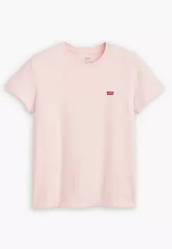 Футболка с принтом PERFECT TEE Levi's, цвет Pink Lavender