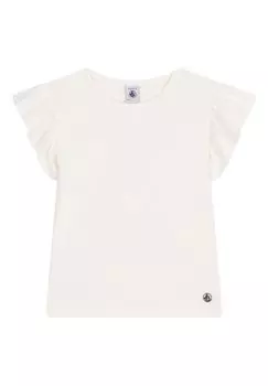 Футболка с принтом Petit Bateau, цвет marshmallow