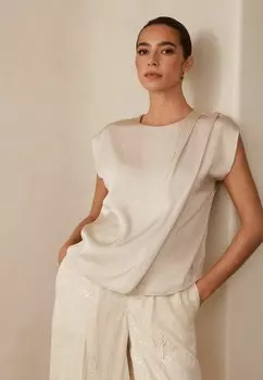 Футболка с принтом PETITE FIT - SHORT SLEEVE Next, золотой