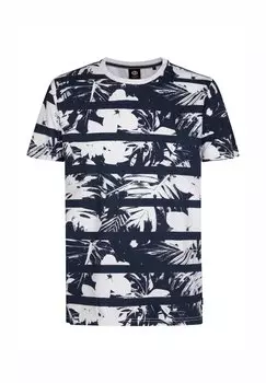 Футболка с принтом Petrol Industries, белый