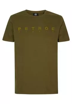 Футболка с принтом Petrol Industries, цвет grn