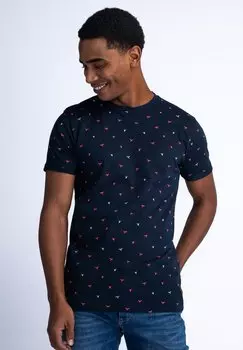 Футболка с принтом Petrol Industries, цвет navy blue