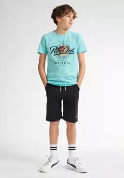 Футболка с принтом Petrol Industries, синий