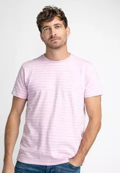 Футболка с принтом Petrol Industries, светло-розовый