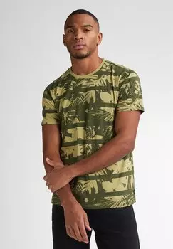 Футболка с принтом Petrol Industries, светло-зеленый