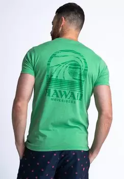 Футболка с принтом Petrol Industries, трава