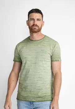 Футболка с принтом Petrol Industries, зеленый