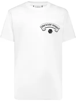 Футболка с принтом Philipp Plein, белый