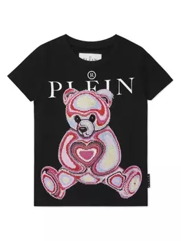 Футболка с принтом Philipp Plein, черный