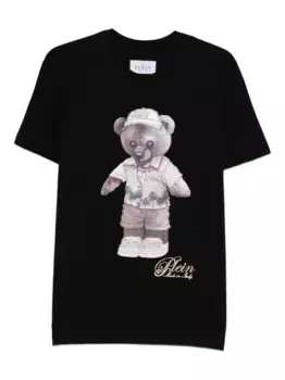 Футболка с принтом Philipp Plein, черный