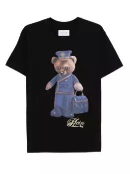 Футболка с принтом Philipp Plein, черный
