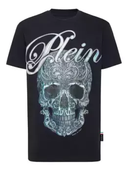 Футболка с принтом Philipp Plein, черный