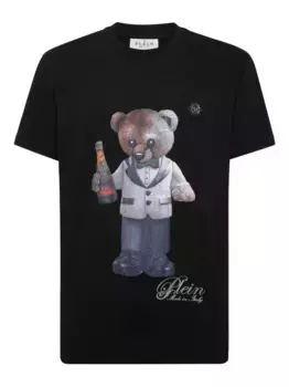Футболка с принтом Philipp Plein, черный