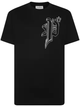 Футболка с принтом Philipp Plein, черный