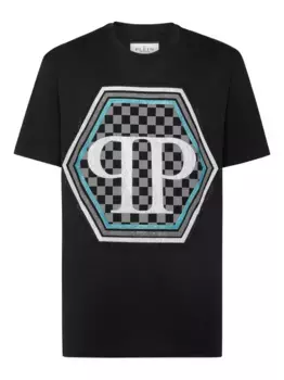 Футболка с принтом Philipp Plein, черный