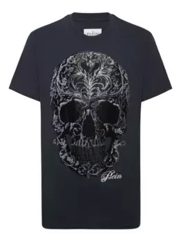 Футболка с принтом Philipp Plein, синий