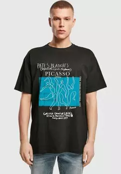 Футболка с принтом PICASSO - THE THREE DANCERS HEAVY TEE Merchcode, черный