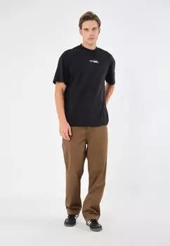 Футболка с принтом Pier One, черный