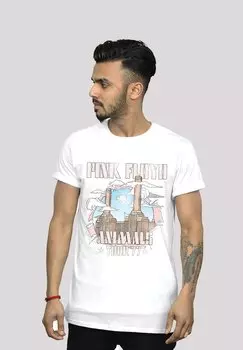 Футболка с принтом PINK FLOYD ANIMAL FACTORY F4NT4STIC, белый