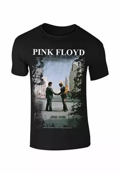 Футболка с принтом PINK FLOYD rockshirts, черный