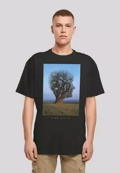 Футболка с принтом PINK FLOYD TREE HEAD F4NT4STIC, черный