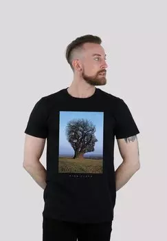 Футболка с принтом PINK FLOYD TREE HEAD F4NT4STIC, черный