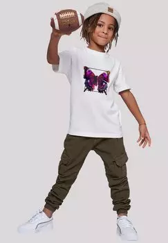 Футболка с принтом PINK UNISEX F4NT4STIC, цвет wei
