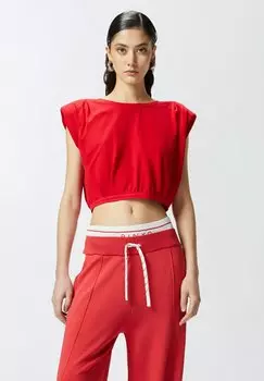 Футболка с принтом Pinko, цвет Lively Red
