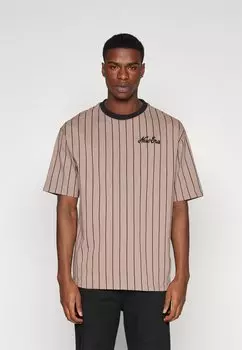 Футболка с принтом Pinstripe Tee New Era, цвет new era