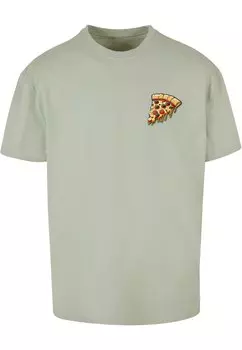 Футболка с принтом PIZZA COMIC HEAVY Merchcode, цвет softsalvia