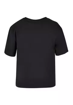 Футболка с принтом PIZZA LOVE Mister Tee, черный