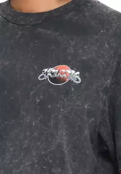 Футболка с принтом PLANETARY Volcom, черный