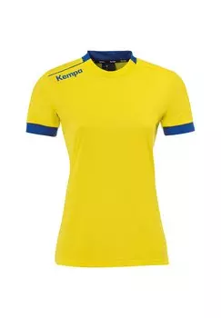 Футболка с принтом PLAYER Kempa, цвет limonengelb royal