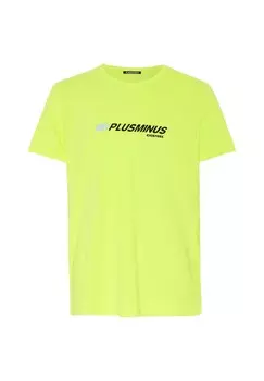 Футболка с принтом ПЛЮС-МИНУС CHIEMSEE, цвет Safety Yellow