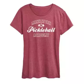 Футболка с принтом Plus Manhattan Pickleball Academy Unbranded, красный