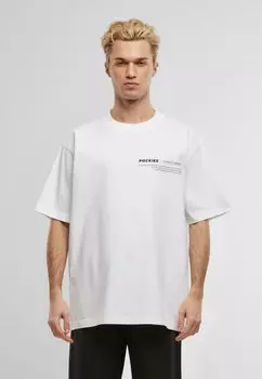 Футболка с принтом Pockies, белый