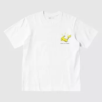 Футболка с принтом Pokmon UT UNIQLO, белый