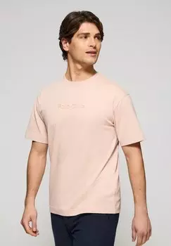 Футболка с принтом Polo Club, лосось