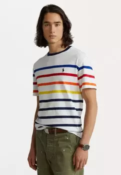 Футболка с принтом Polo Ralph Lauren, мультиколор