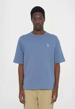 Футболка с принтом Polo Ralph Lauren, синий