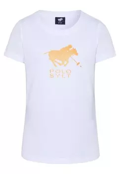 Футболка с принтом Polo Sylt, белый