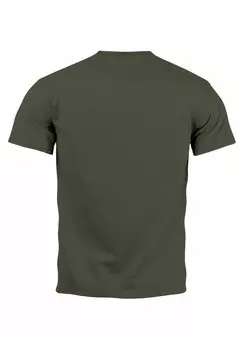 Футболка с принтом POLYGON DESIGN BR NATUR OUTDOOR FASHION ST Neverless, зеленый