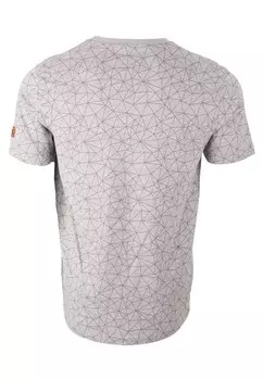 Футболка с принтом POLYGONMUSTER FORSBERG, серый