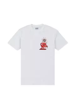 Футболка с принтом POP CREATURES NO Henry Tiger, белый