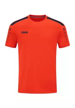 Футболка с принтом POWER JAKO, цвет orangeblau
