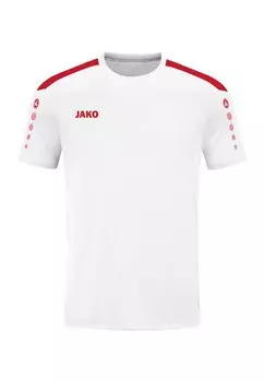 Футболка с принтом Power JAKO, цвет weissrot