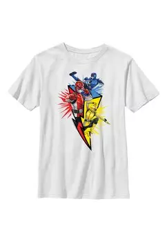 Футболка с принтом Power Rangers Primary Rangers Henry Tiger, белый