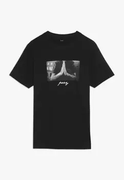 Футболка с принтом Pray Tee Mister Tee, цвет schwarz