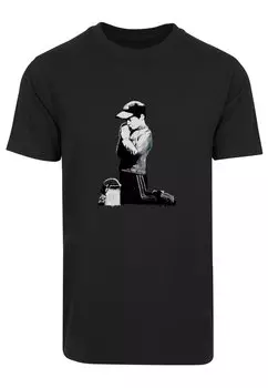 Футболка с принтом PRAYING BOY Merchcode, цвет black